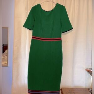 Green Boden work dress